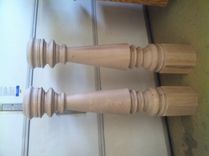 Custom Turned Stair Newel Post 3 small