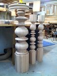 Custom Turned Stair Newel Post 2 small