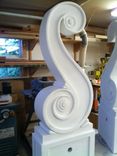 William C. Gatewood House Stair Newel Reproduction 2 small