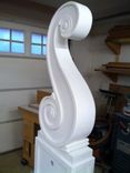 William C. Gatewood House Stair Newel Reproduction 4 small
