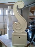 William C. Gatewood House Stair Newel Reproduction 5 small