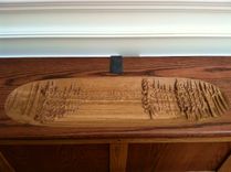 Entry Bench With Storage And 3d Carvings 5 small