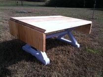 Lerner Country Kitchen Table W/Drop Leaves 3 small