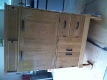Drop Front Office Armoire 1 small