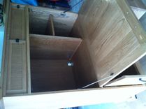 Drop Front Office Armoire 3 small