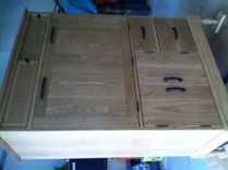 Drop Front Office Armoire 4 small