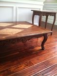 Coffee Table (Mahogany W/ Birdseye Maple Inlays) 4 small