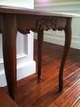 Coffee Table (Mahogany W/ Birdseye Maple Inlays) 3 small