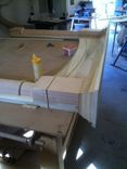 Fireplace Mantel W/ Columns 3 small