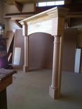 Fireplace Mantel W/ Columns 1 small