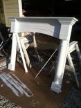 Fireplace Mantel W/ Columns 5 small