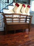 Swedish Entry Foyer Bench With Seat Storage And Hidden Cubby 2 small