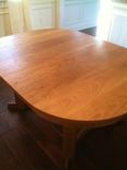 Cherry Oval Dining Table (Extends To 8 Ft) 2 small
