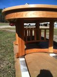 Cherry Oval Dining Table (Extends To 8 Ft) 4 small