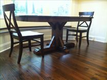 Oval Dining Pedestal Table-Cherry 2 small