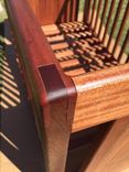 Mahogany Baby Crib 3 small