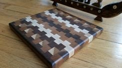 A Small End Grain Cutting Board 2 small