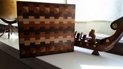 A Small End Grain Cutting Board 1 small