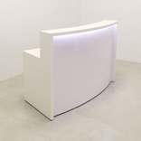 Modern Curved Customize Reception Desk - Seattle X1 Desk 4 small
