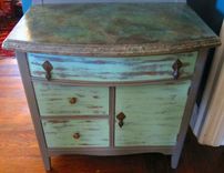 I Have An Small Antique Dresser I Would Like Refinished And Updated 2 small
