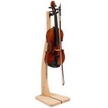 Wooden Violin Stand - Mahogany, Walnut, Maple Or Cherry 5 small