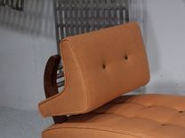 Upholstered Orange Chair 3 small