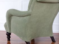 Custom Club Lounge Chair & Ottoman 3 small