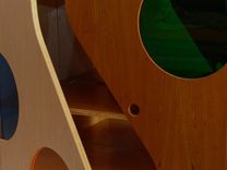 Cherry & Maple Cabinet / Bar 2 small