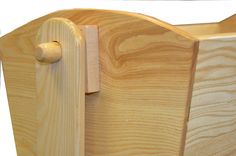 Handmade Cradle ~ Solid White Ash 1 small