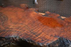 Natural Edge Burl Table 1 small