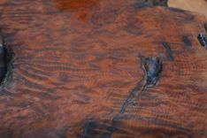 Natural Edge Burl Table 2 small