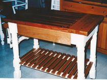 Country Kitchen Island ~ Handmade 3 small
