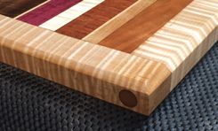 Cutting Board Exotic Wood - Handmade 4 small