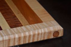 Cutting Board Exotic Wood - Handmade 3 small