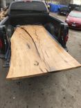 Solid Oak Slab Dining Table 1 small