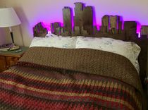 Queen Minneapolis Skyline Headboard With Lights 2 small