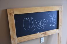 Kids Twin Chalkboard Headboard 5 small