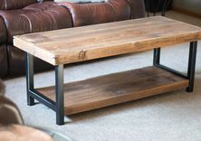 Barn Wood Coffee Table Industrial Rustic Reclaimed 1800s Barn Wood And Steel Legs 2 small