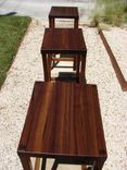 Walnut Barstools 2 small