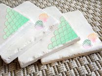 Mermaid Stone Coasters (Set Of 4) 1 small