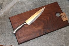 Solid Walnut Cutting Board With Hole 3 small