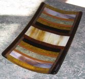 Fused Glass Platter 1 small