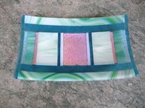 Fused Glass Platter 2 small
