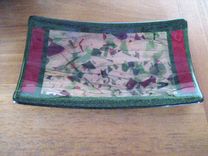 Fused Glass Platter 3 small