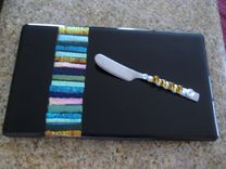 Glass Cheese Server 3 small