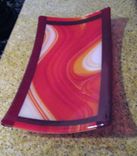 Fused Glass Platter 5 small