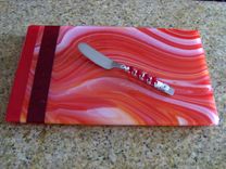 Glass Cheese Server 1 small