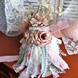 Shabby Chic Flower Truck Floral Arrangement Romantic Vintage Rose Decor 4 small