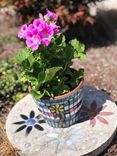 Mosaic Flower Pot 2 small