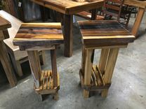 Poplar Accent Table/Plant Stand 1 small